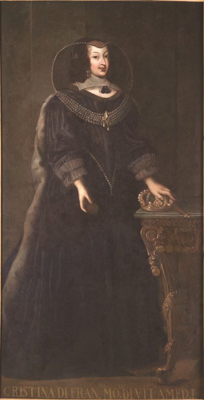 Portrait of Christina of France by Giovanni Panealbo or Panalbo